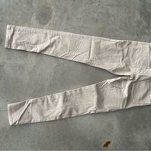 American eagle beige cords stretchy size 2